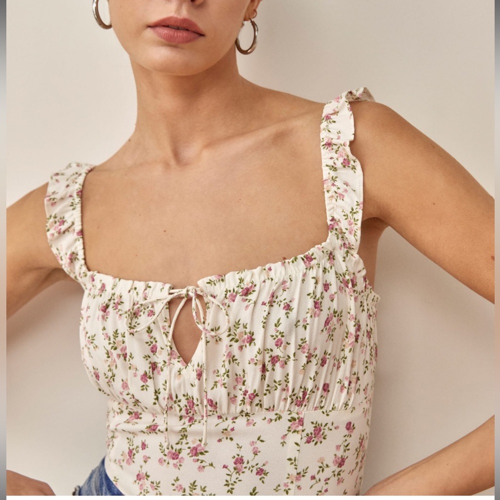 Reformation Cortese Top